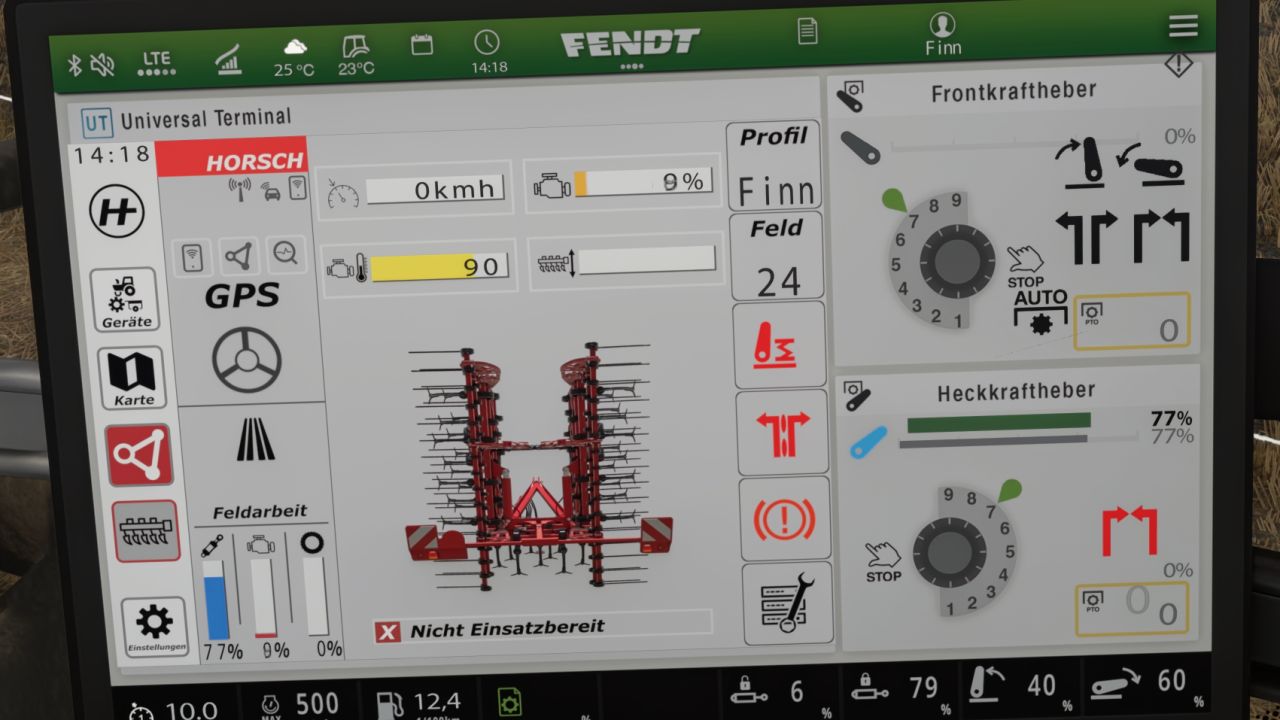 Horsch Grubber isoBUS Screen (Prefab) V1.0