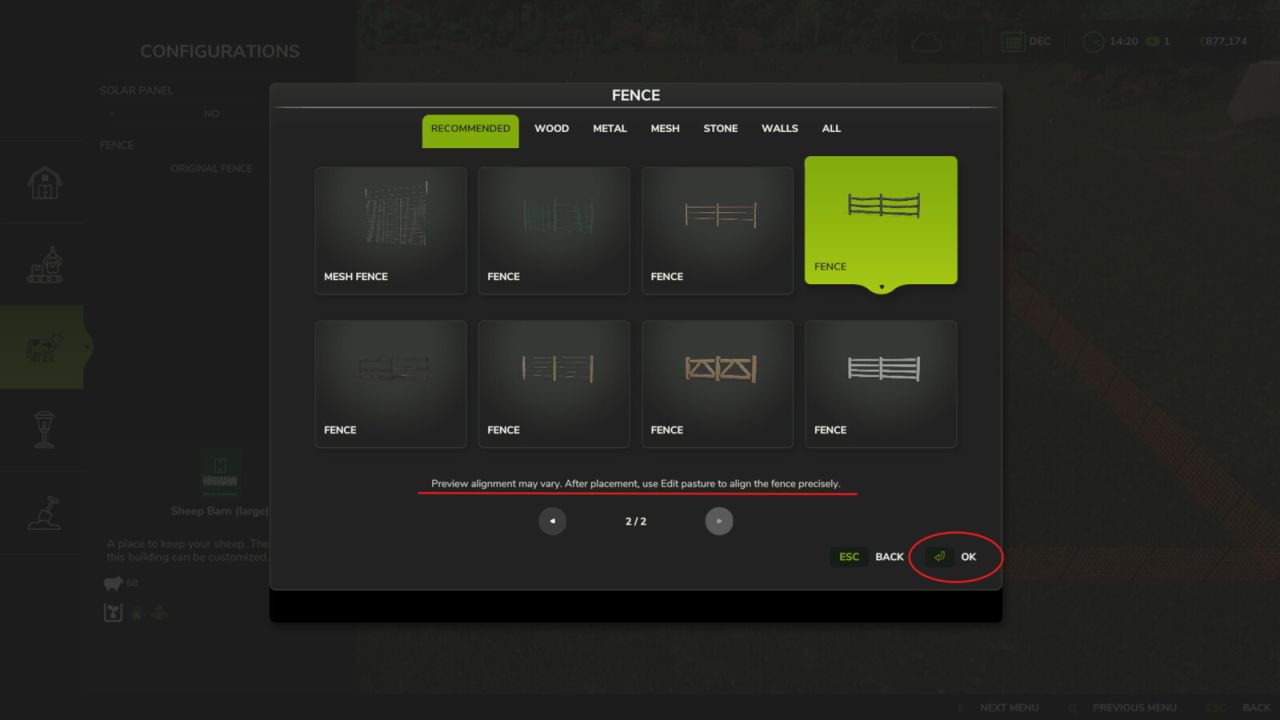 Husbandry Fence Manager v1.0