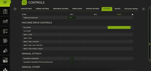 Machine Drive Controls v1.0