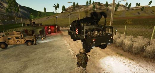 MAN KAT1 6×6 Crane Truck V1.0