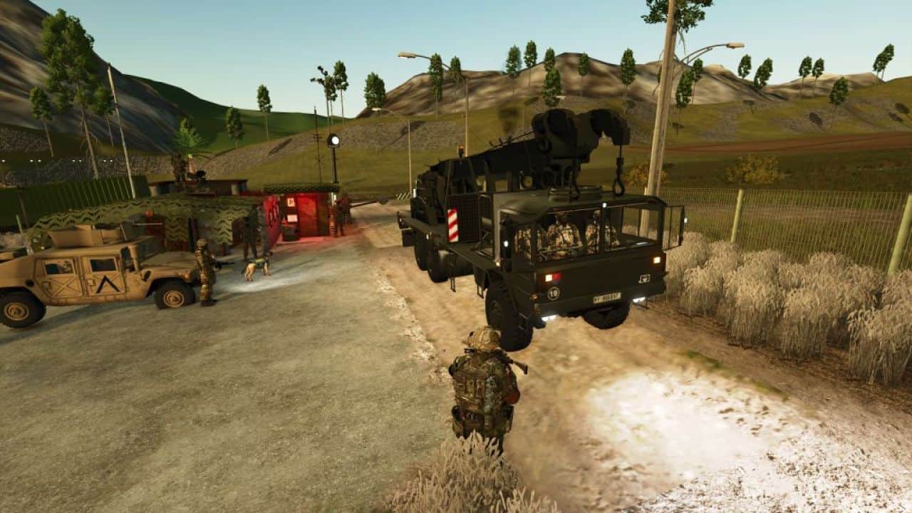 MAN KAT1 6×6 Crane Truck V1.0
