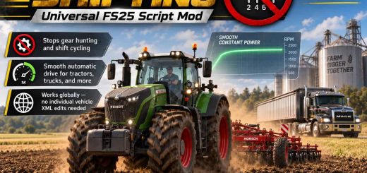 No More Gear Shifting v1.0