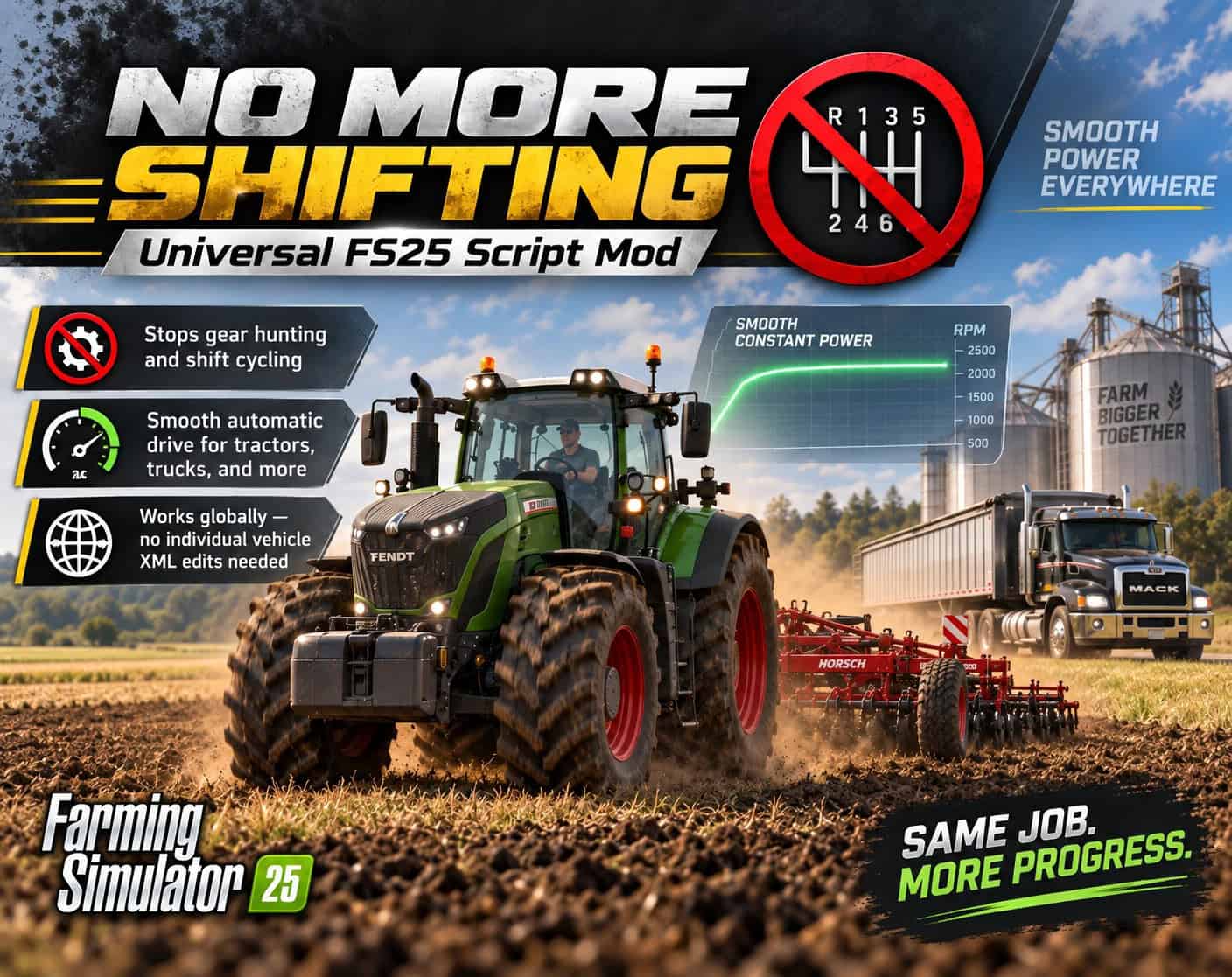 No More Gear Shifting v1.0