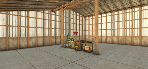 Old Garage With Workshop v1.0
