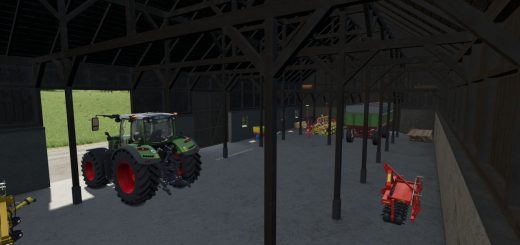 Old Machinery Hall With Hayloft v1.0