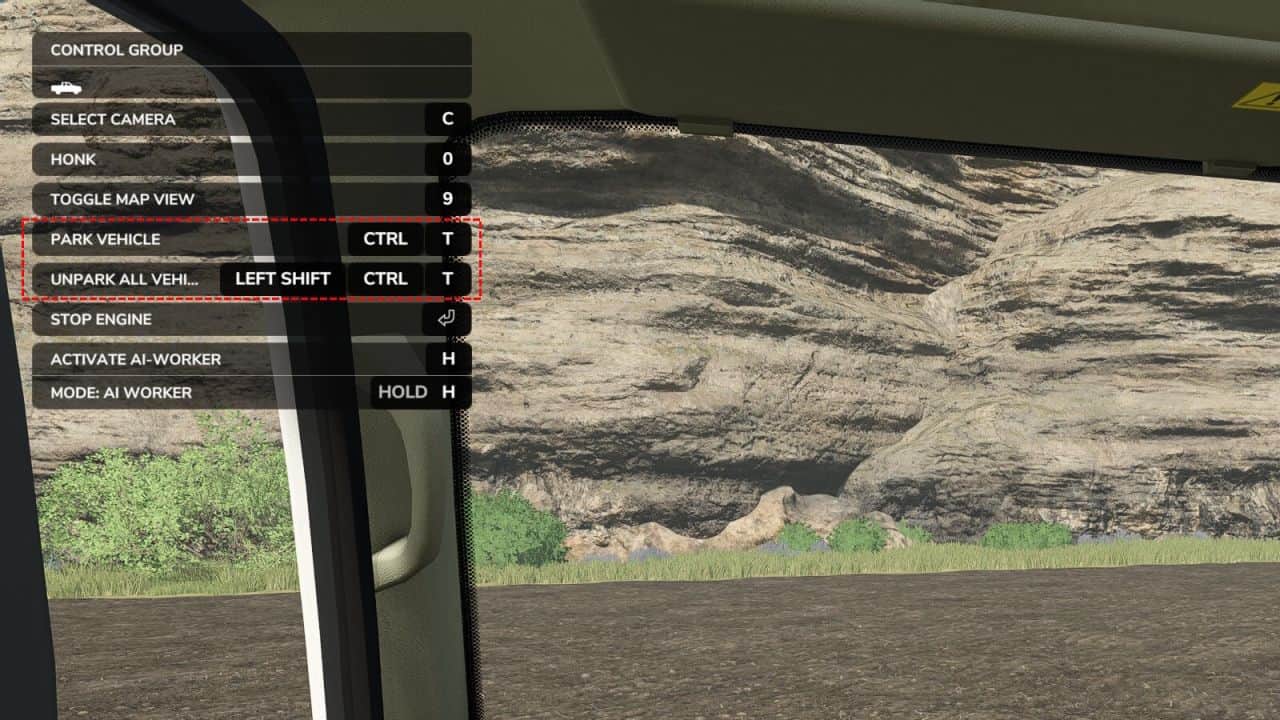 Park Vehicle v1.1