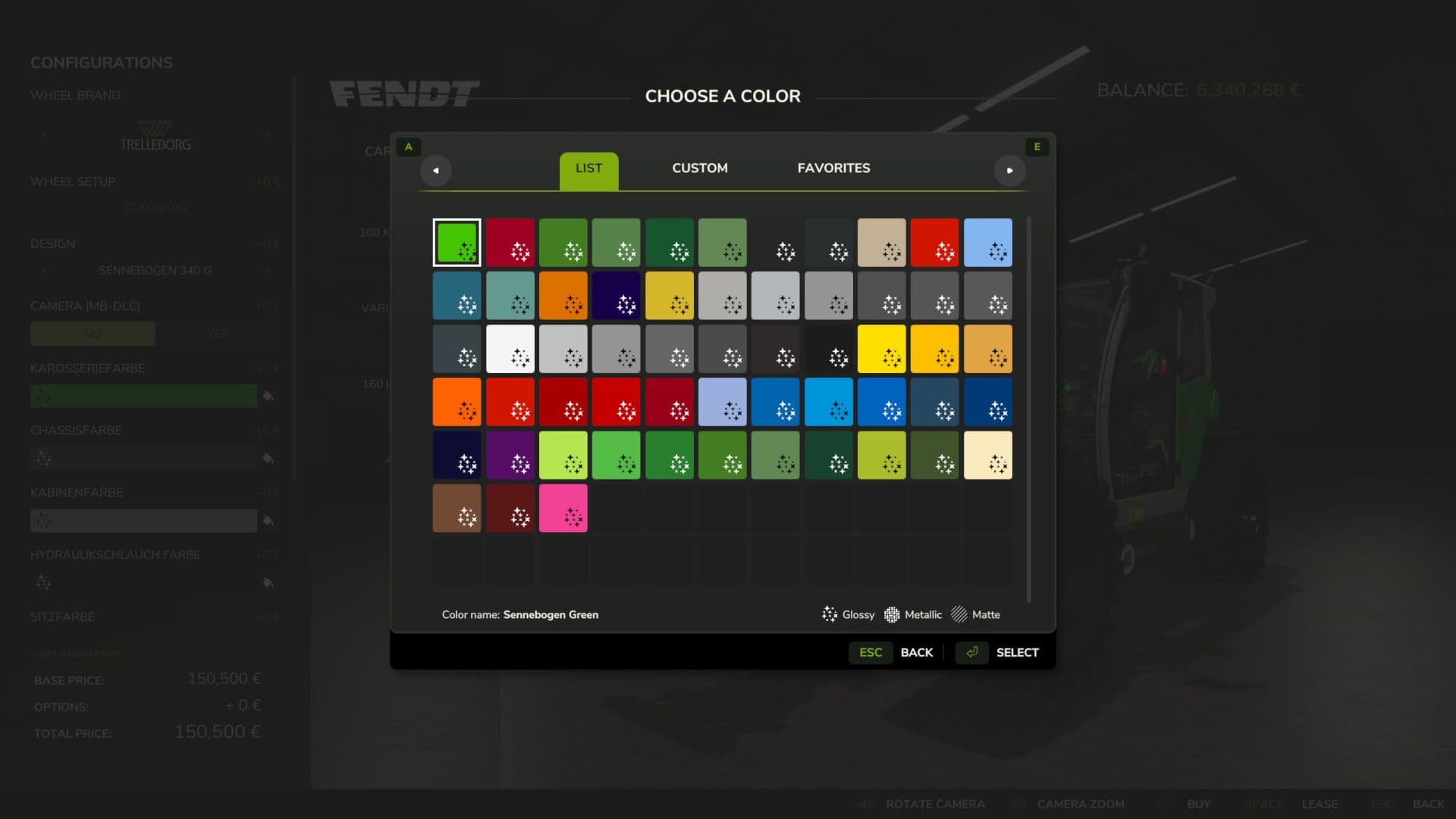 Sennebogen G340/Fendt Cargo T740 v1.1