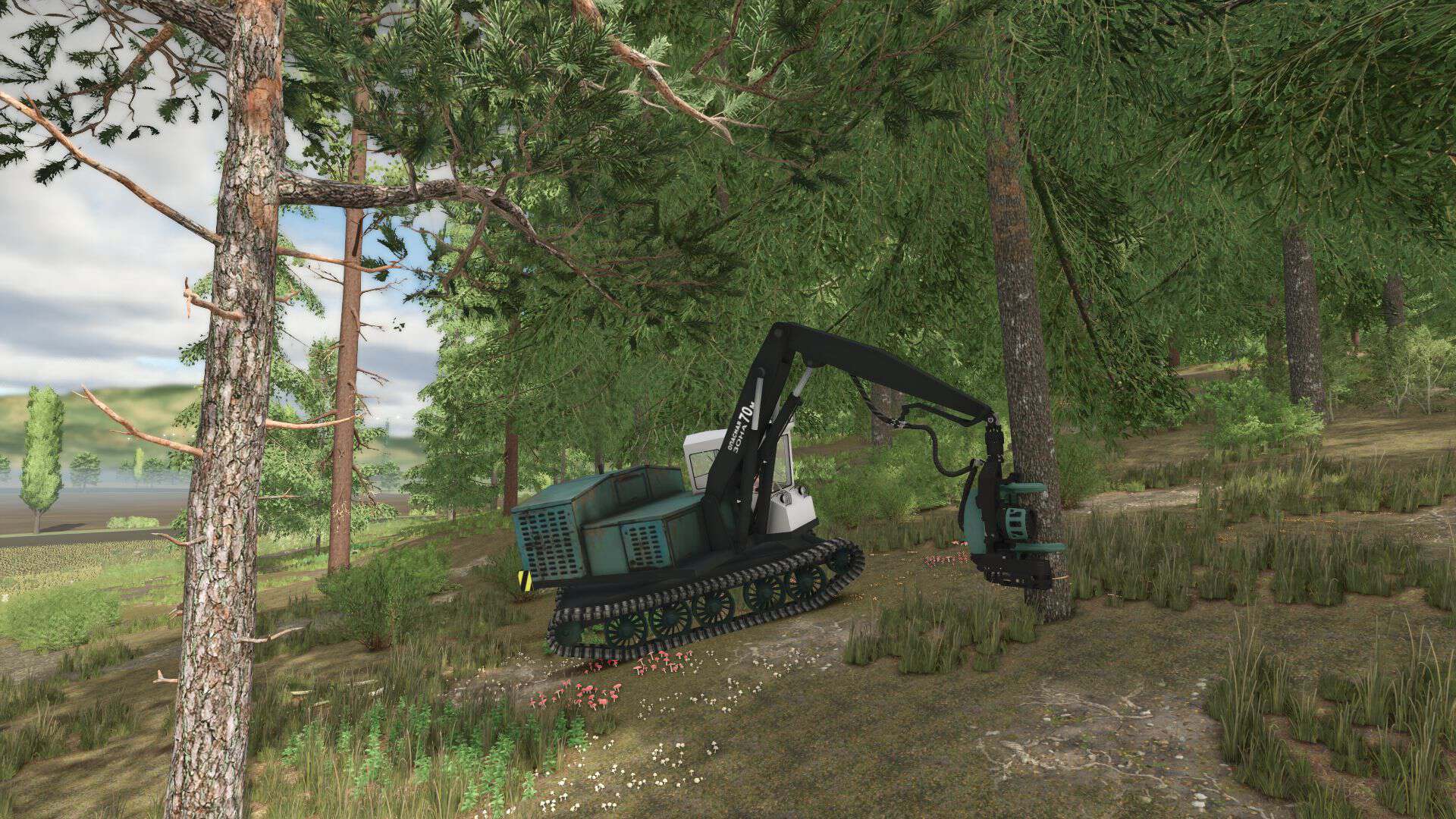Smart Auto Cut Wood Harvester V1.0