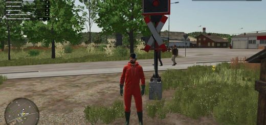 St. Andrew’s cross – Placeable railway crossing signal V1.0