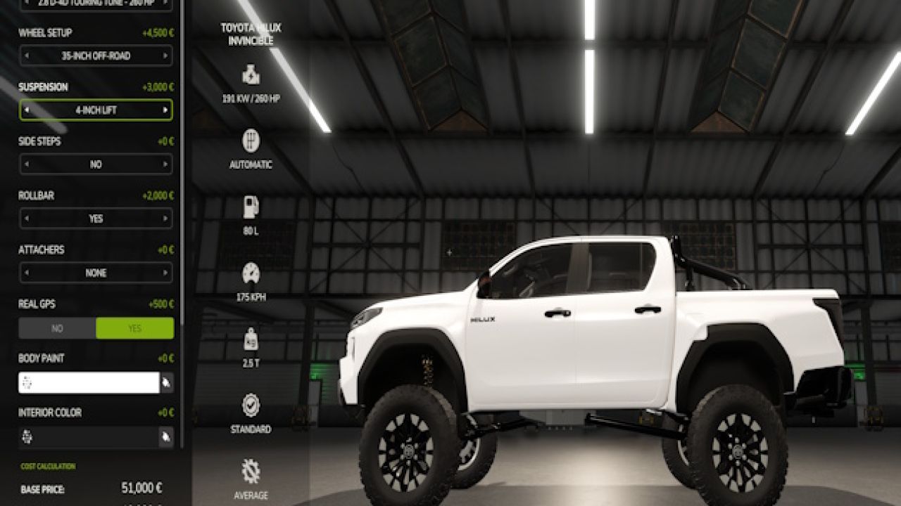 Toyota Hilux Invincible 2026 (Facelift & Upgrades) v1.0.5.6