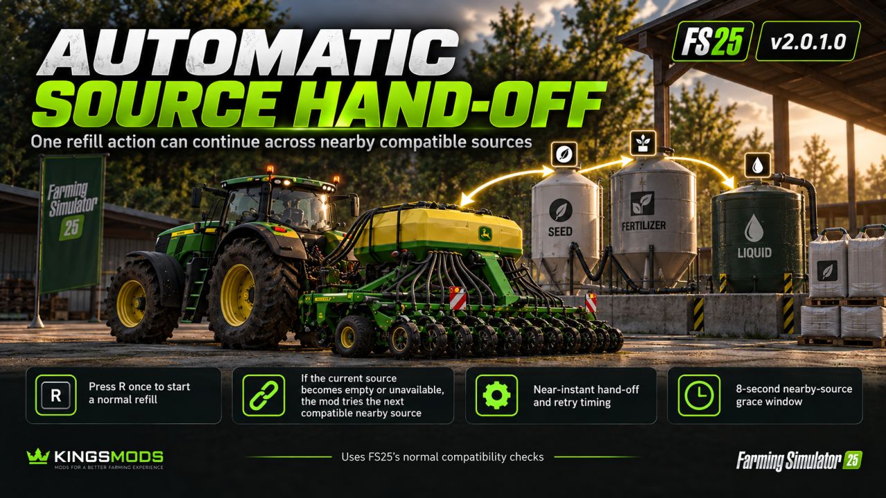 Universal Seeder Auto Refill V2.0.1