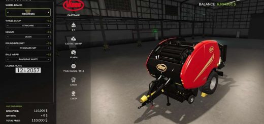 Vicon FastBale speedy v1.7