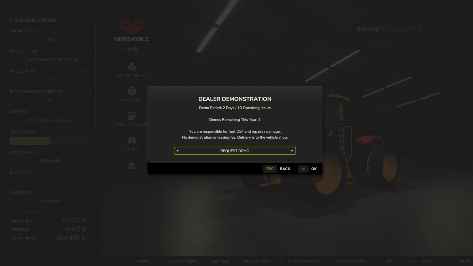 Equipment Demo BETA 2